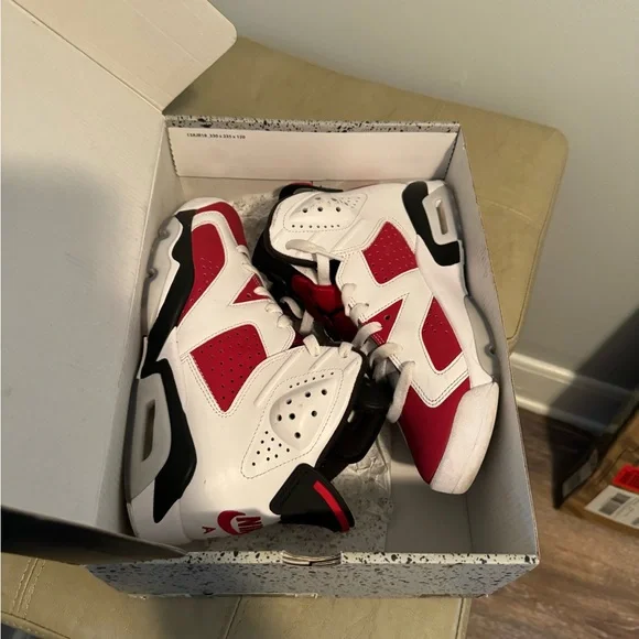 Jordan 6 Carmine - Picture 8 of 9